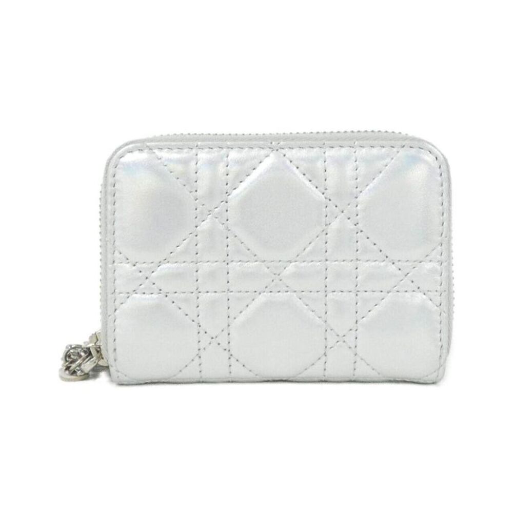 Christian Dior Lady Dior Voyageur Lambskin Coin Case